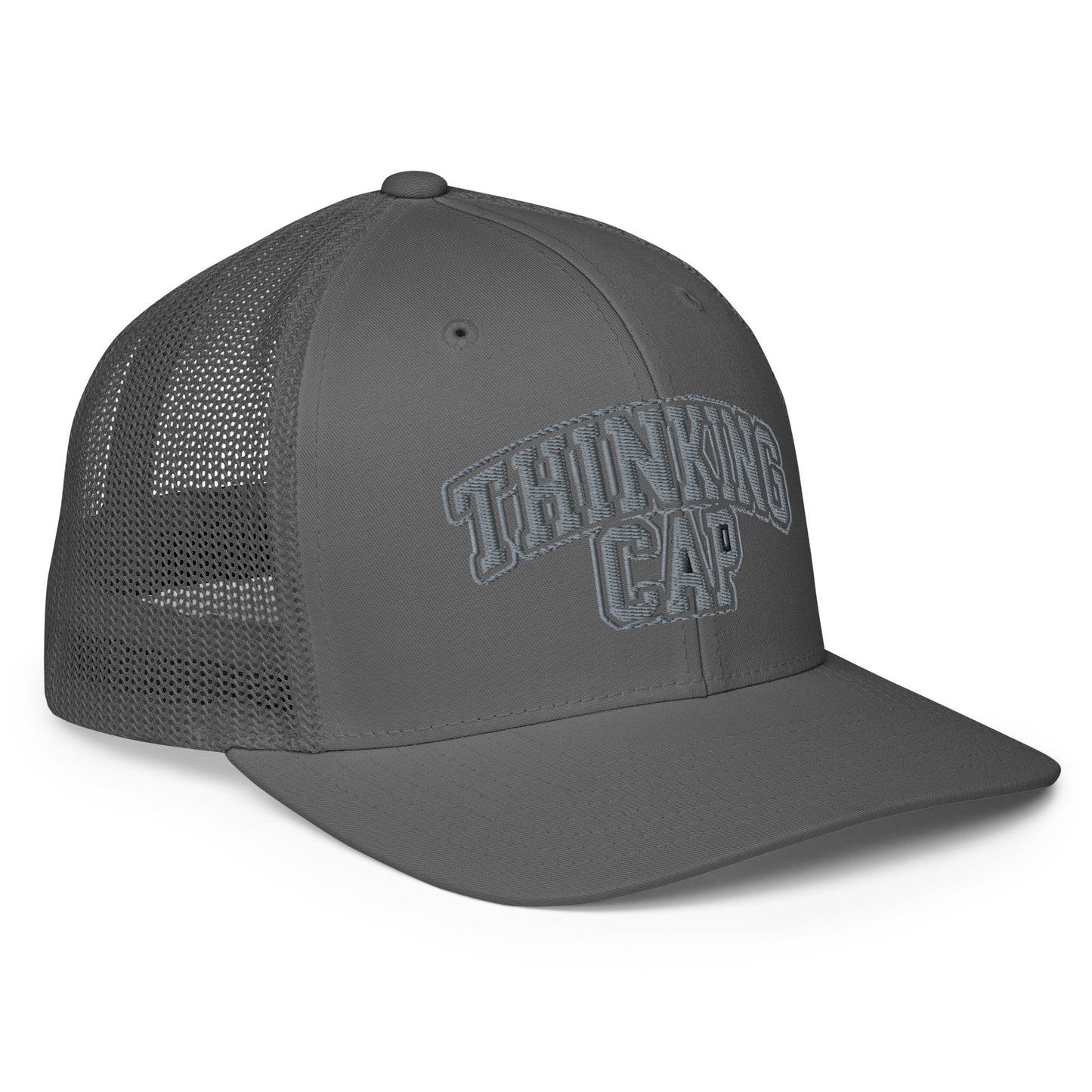 "Thinking Cap" Meshed Trucker