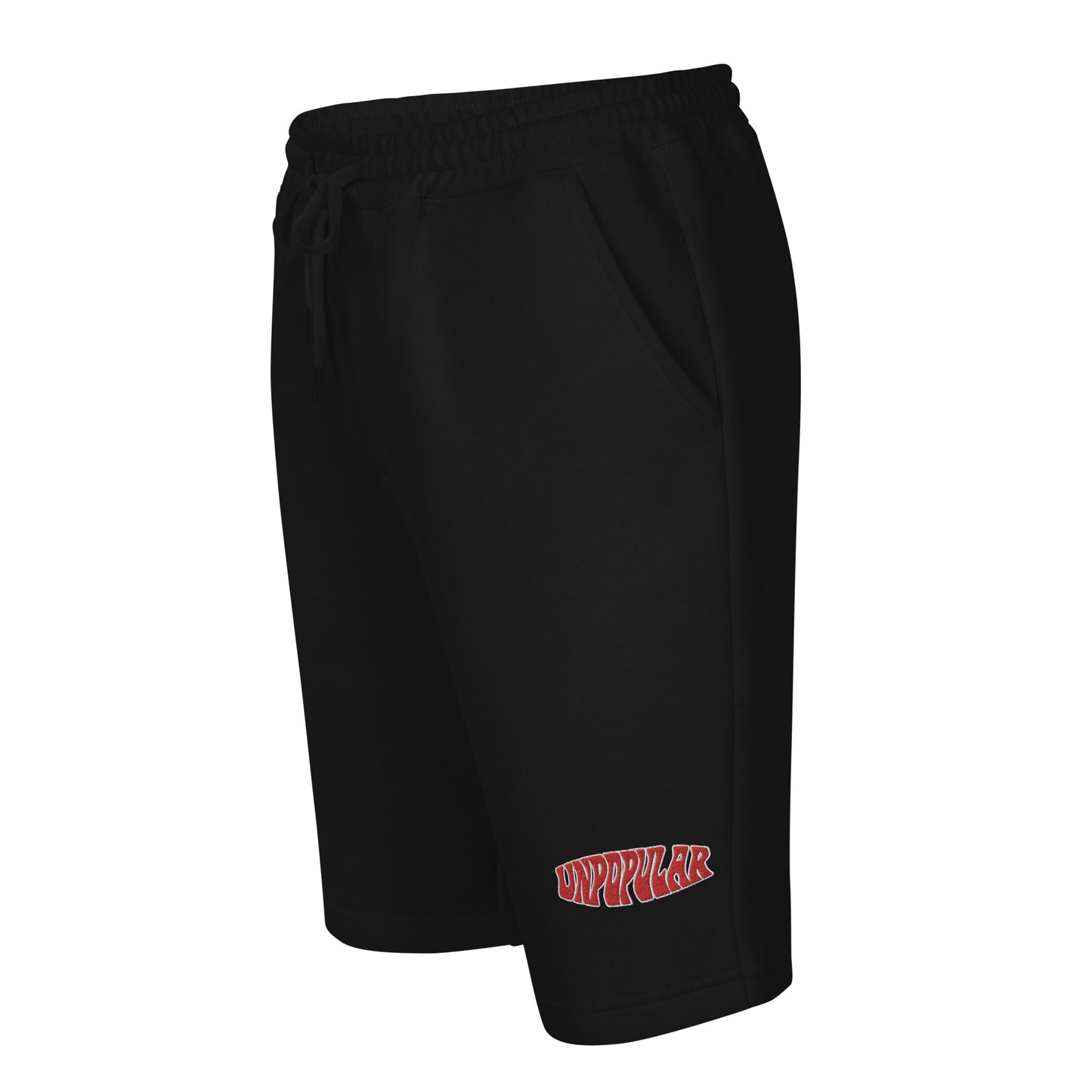 "UnPopular" Fleece Shorts