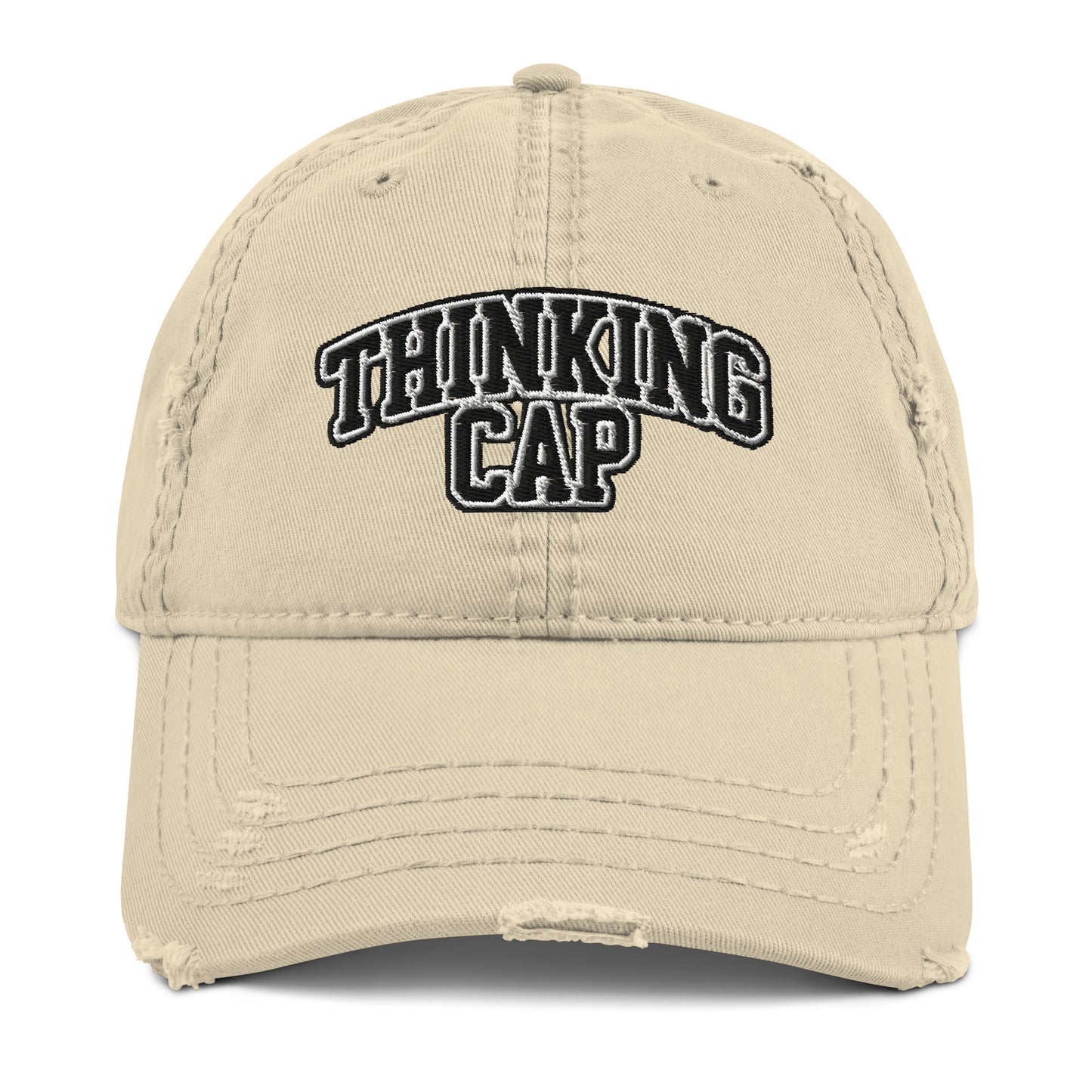 Thinking Cap - Distressed Dad Cap