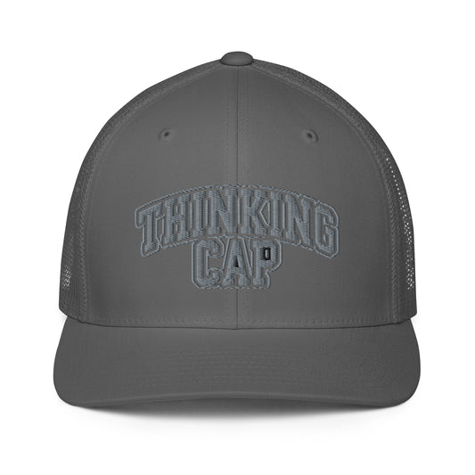 "Thinking Cap" Meshed Trucker