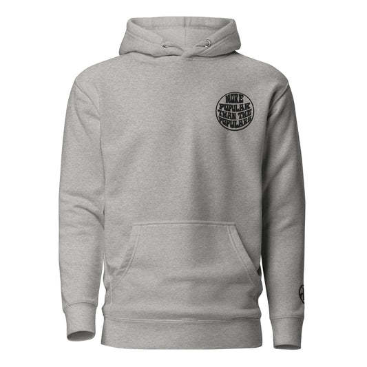 "More Popular" Hoodie - Gray