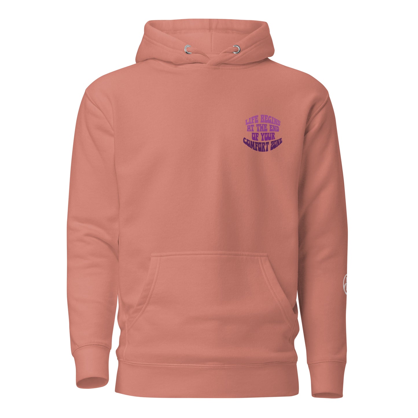 "Comfort Zone" Hoodie - Dusty Rose