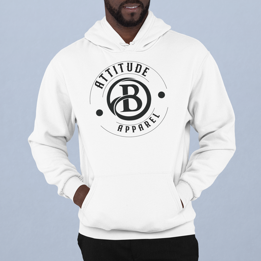 Wht/Blk B Hoodie