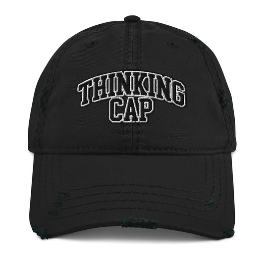 Thinking Cap - Distressed Dad Cap