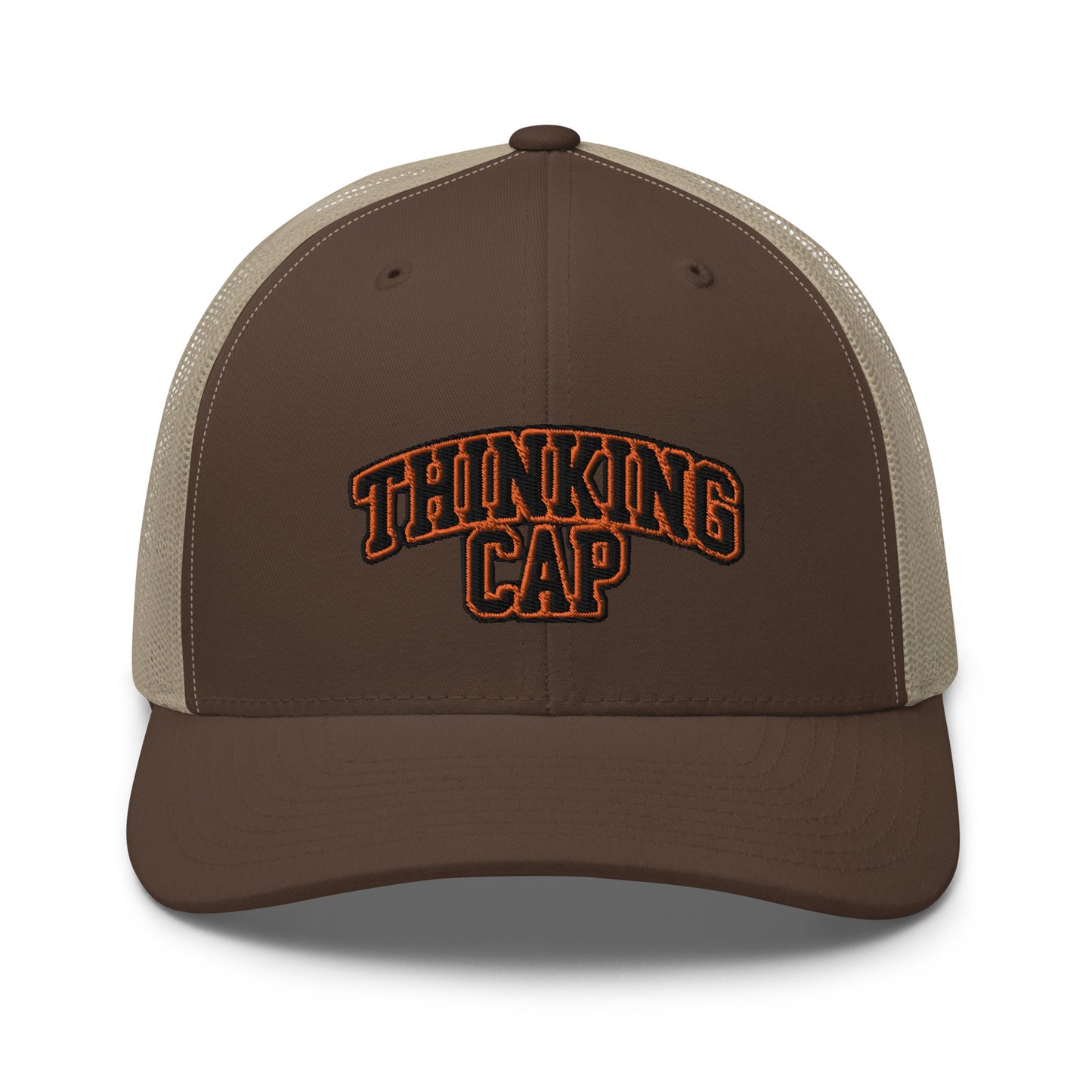 Thinking Cap - Trucker Brown