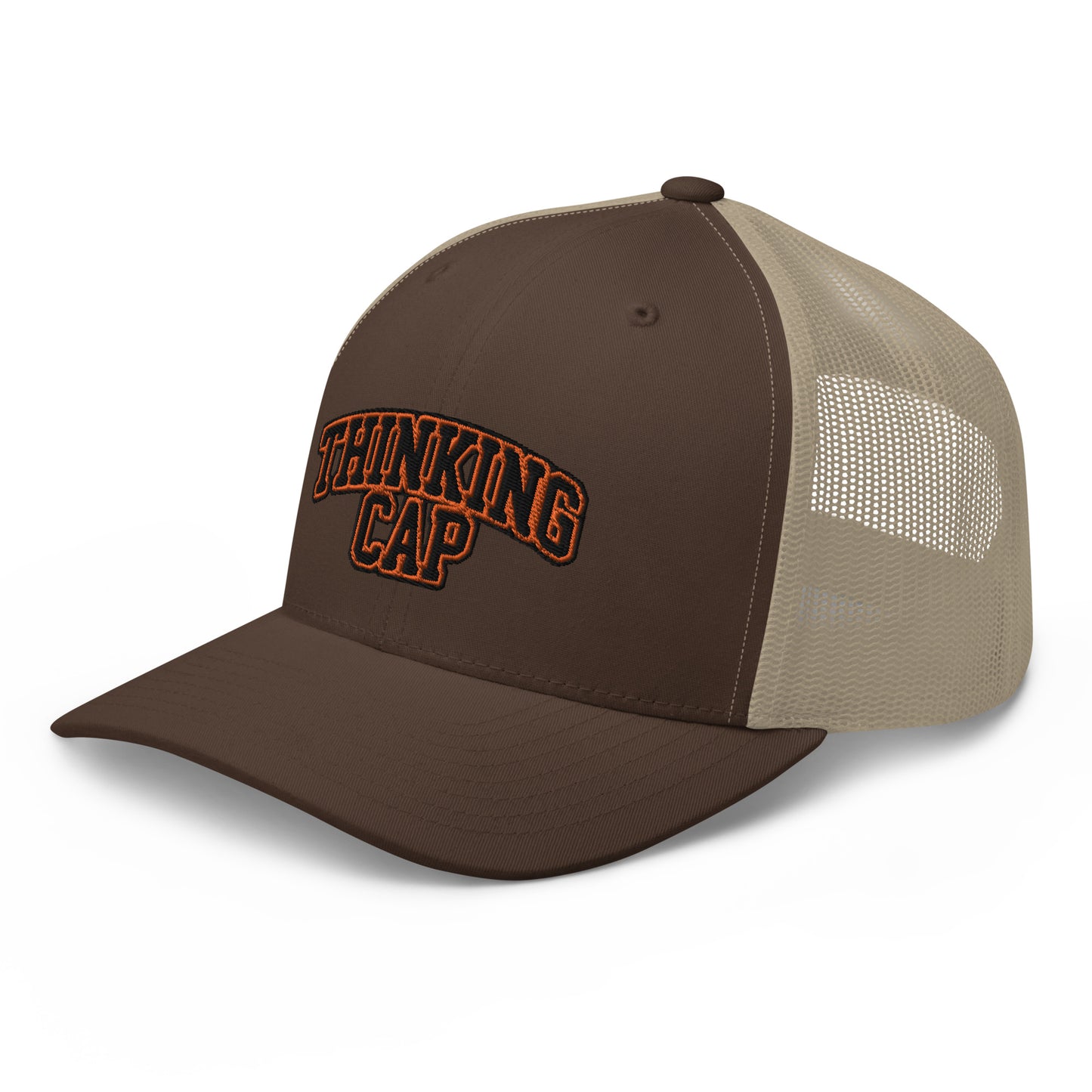 Thinking Cap - Trucker Brown