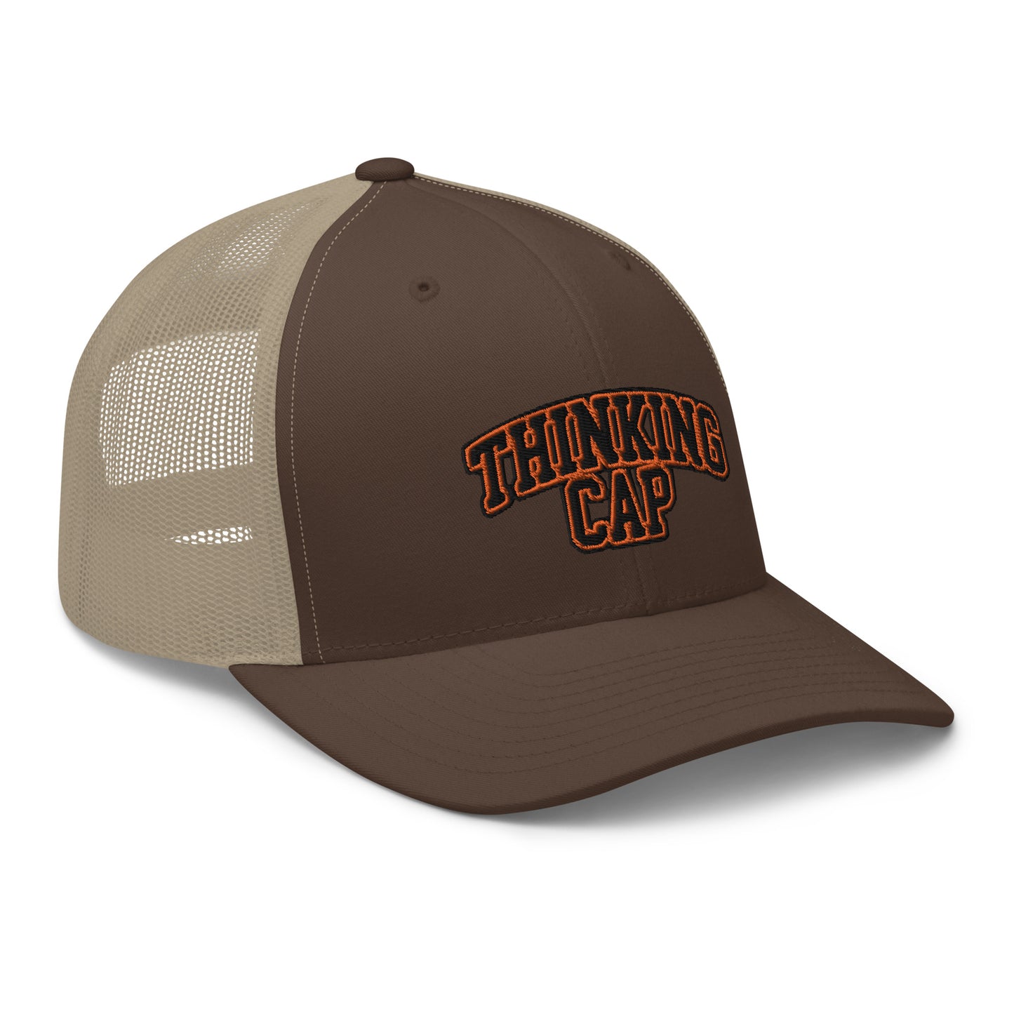 Thinking Cap - Trucker Brown