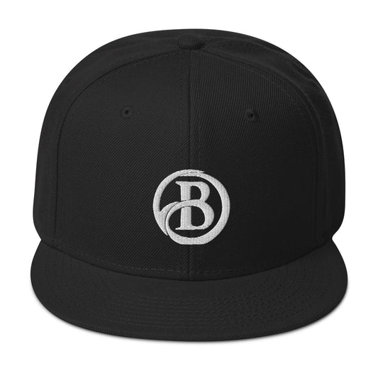 Signature B Snapback - White Logo